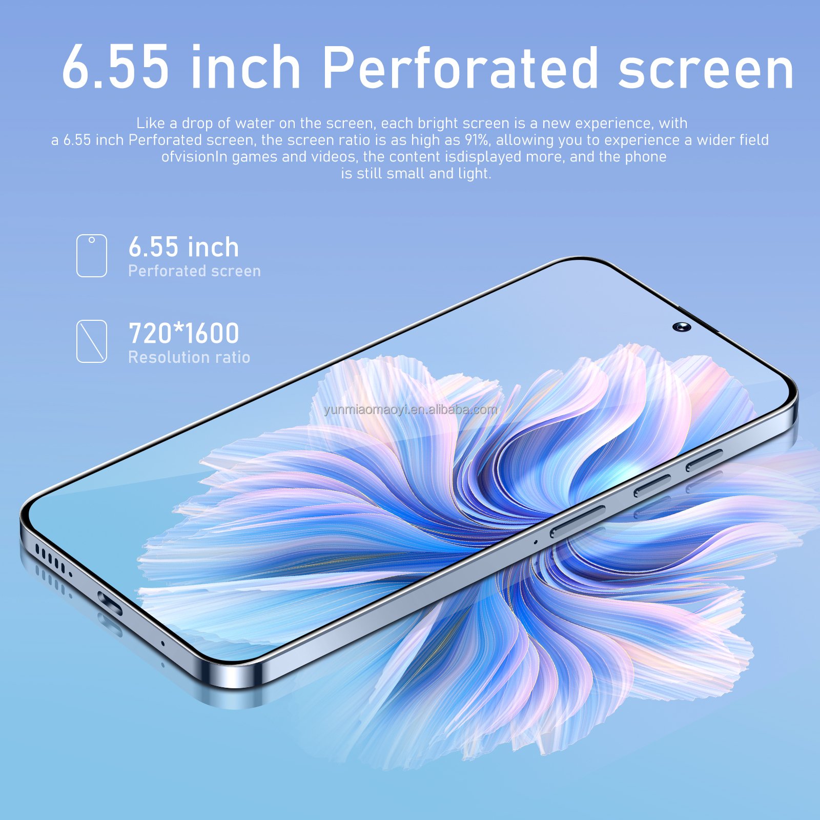 2023 New C20 Pro 3+64GB 4G SmartPhone 5+13MP Camera 6.5" 4000mAh Battery MobilePhone